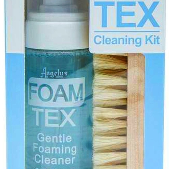 Foam-Tex fOaMiNg Cleaner KiT suede leather sneakers shoes boots foamtex ANGELUS - Picture 3 of 8